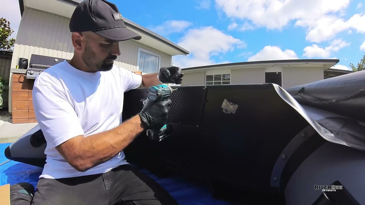 Setting up your RR470 Inflatable Jet Boat