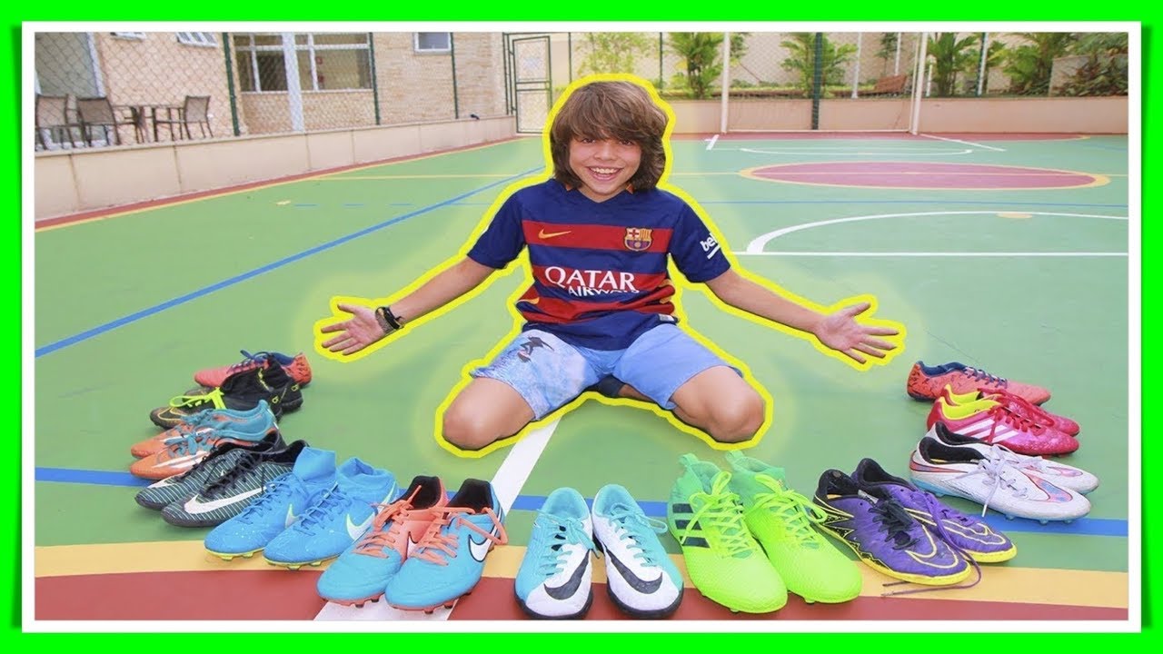 Minhas Chuteiras de Treino