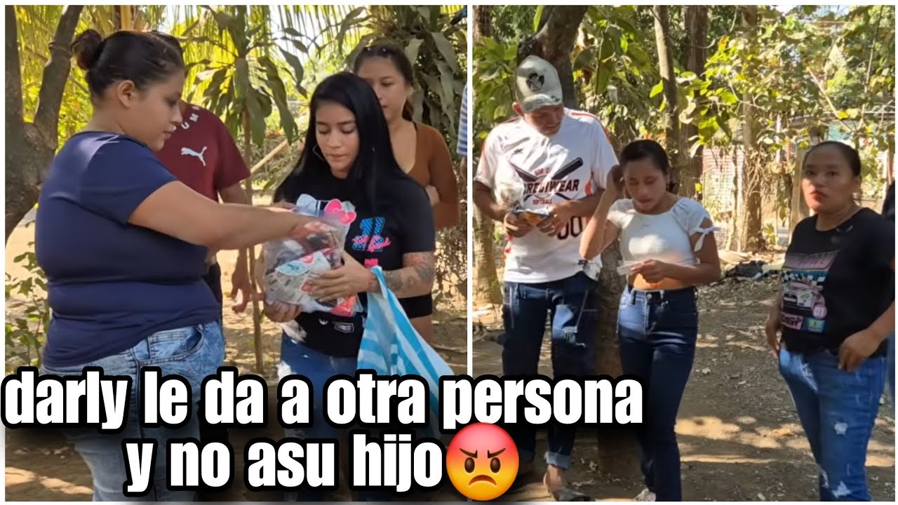 Mira todo lo que le mandarón de los USAS para el hijo de Darlyn pero ella no lo queria entregar?😱