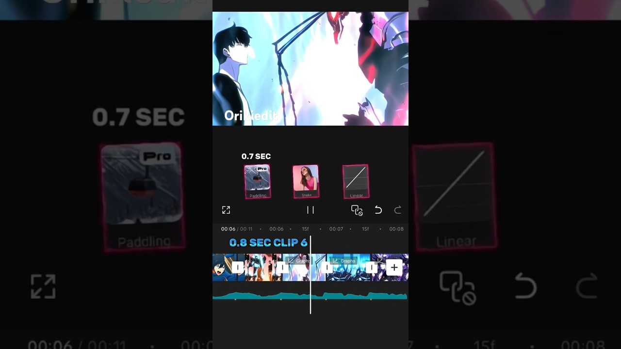 How to make anime edit on capcut mobile #capcut #amv #capcuttutorial #capcutamv