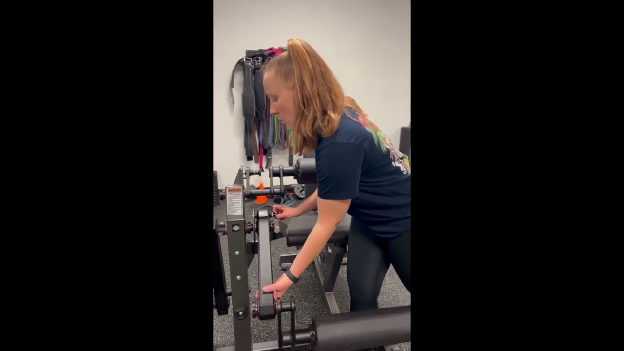 How to - Arsenal Leg Ext / Leg Curl