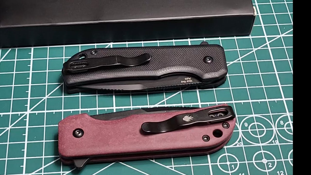 Kizer Nice Guy. Two different models. #edcknife #Kizer