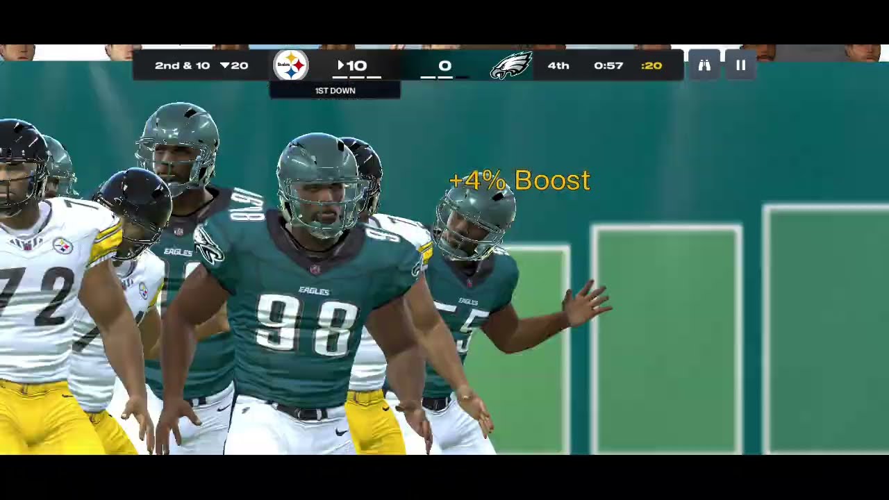 Easy Win VS The Eagles!!! | Steelers Franchise Madden Mobile 26 #10