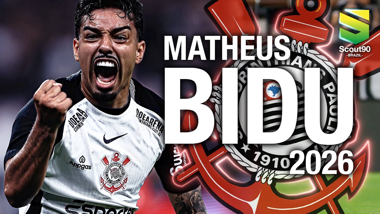 Matheus Bidu 2026 - Dribles, Assistências & Gols pelo Corinthians | HD