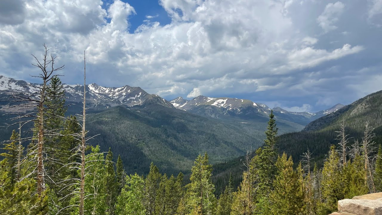 Rocky Mountain National Park and Winding River Resort Campground in Grand Lake, CO