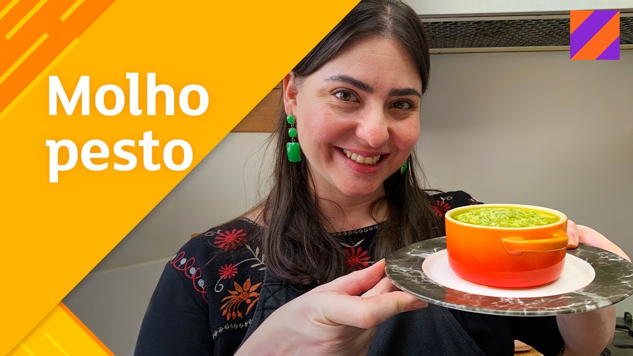 COMO FAZER MOLHO PESTO