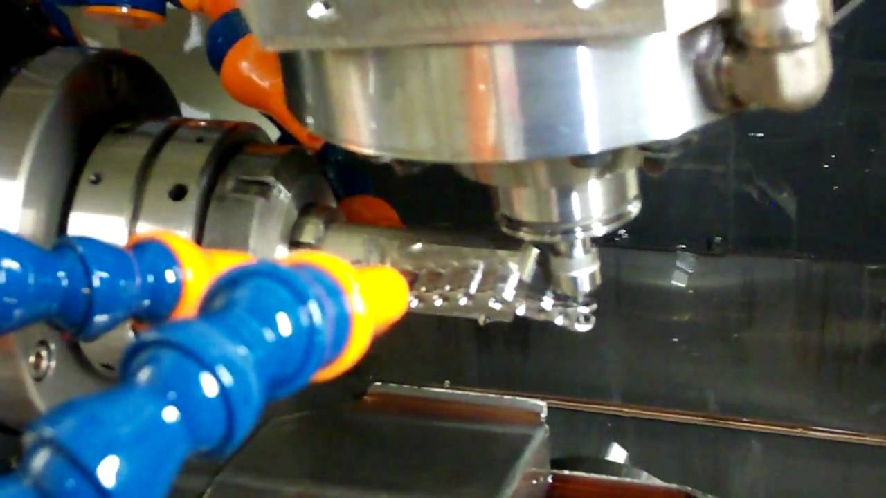 Willemin Macodel 5-axis undercut surfacing