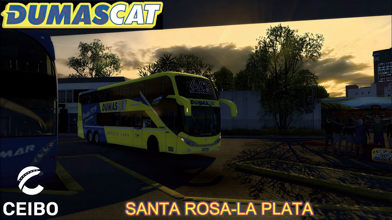 MAPA CEIBO 3.2 -#26.ETS2 1.57(SANTA ROSA-LA PLATA EMPRESA DUMAS CAT)NEW NICCOLO ISIDRO MB