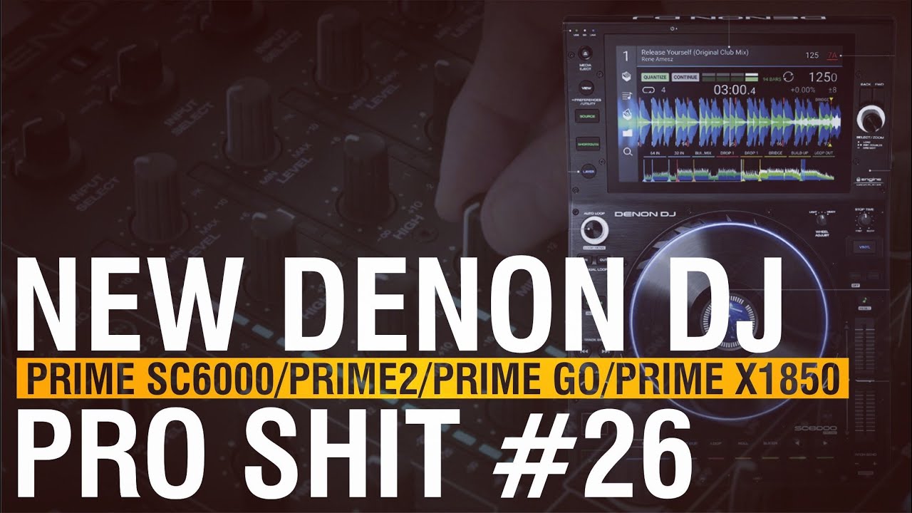 Что нового? Denon DJ SC6000 Prime, PRIME GO, Prime 2 X1850, NAMM 2020