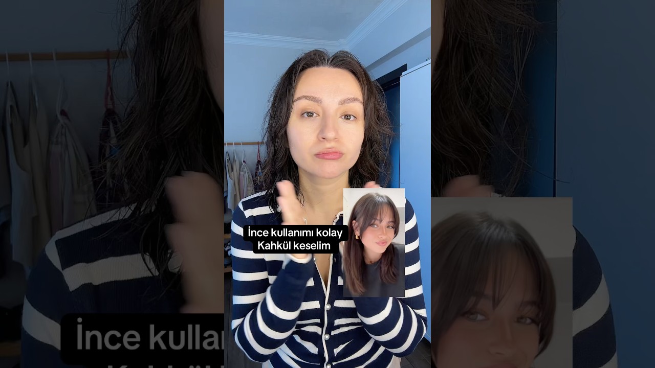 Kahkül kestim. Evde saç kesimi 
