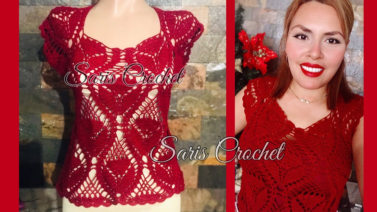 Blusa de piña en Flor 🌹