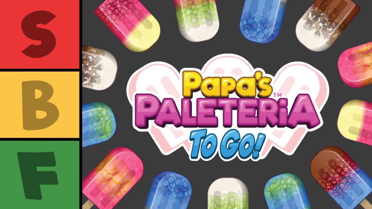 Ranking PAPA&rsquo;S PALETERIA (Newest Papa Louie Game)