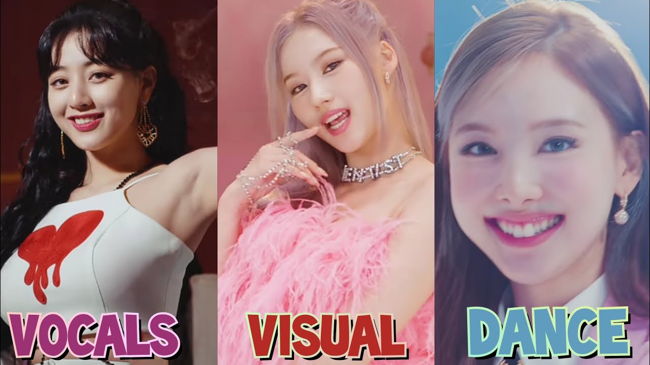Twice Ranking in Scientist (Lines, Rap, Beauty, Dance, Screentime,Vocal and Who owned Scientist era)