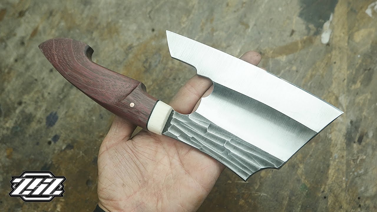제법 폼이 나는 중식도  만들기 / Making a Cleaver Knife