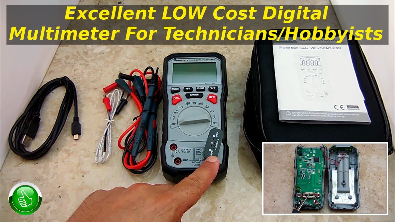 Great DMM(Digital Multimeter) For Techs & Hobbyists!