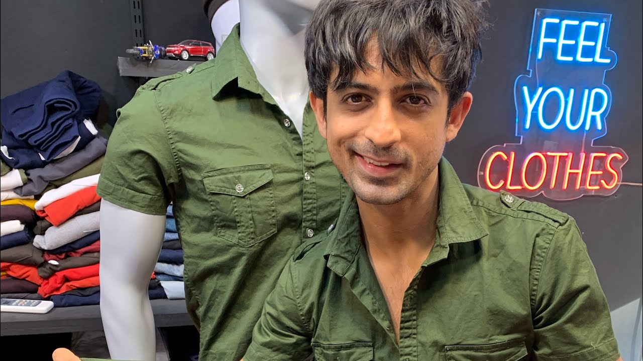 OLIVE DOUBLE POCKET SHIRT