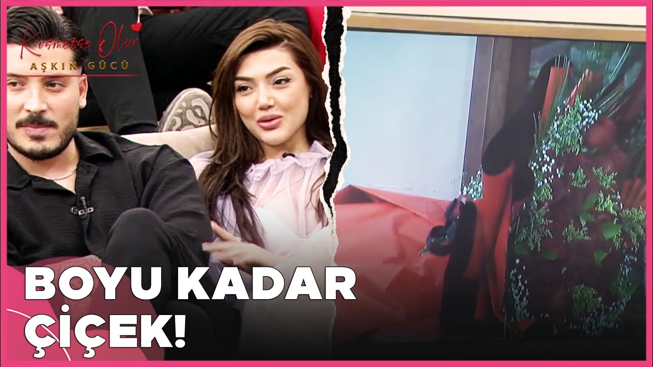 Buse'ye Boyu Kadar Çiçek Aldı! Kısmetse Olur: Aşkın Gücü