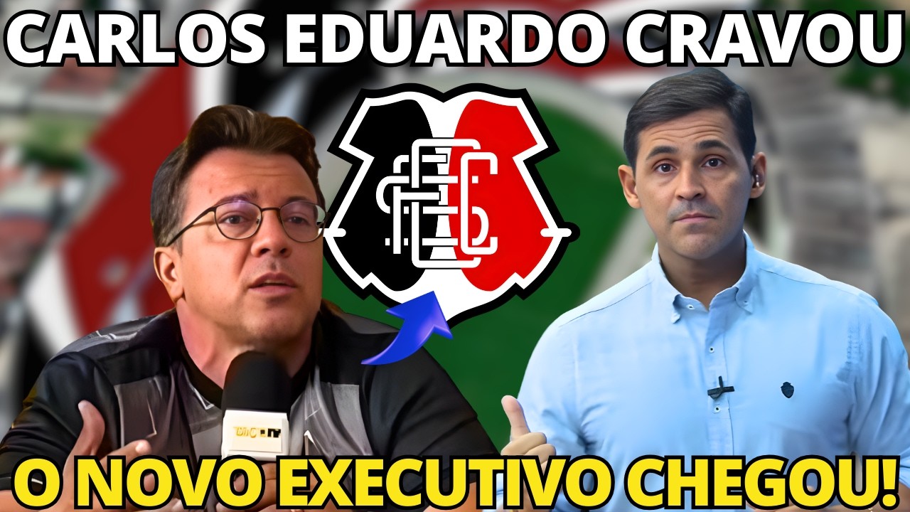 ⚫⚪🔴😱 ELE VOLTOU! O ÍDOLO QUE VAI COMANDAR O SANTA CRUZ!