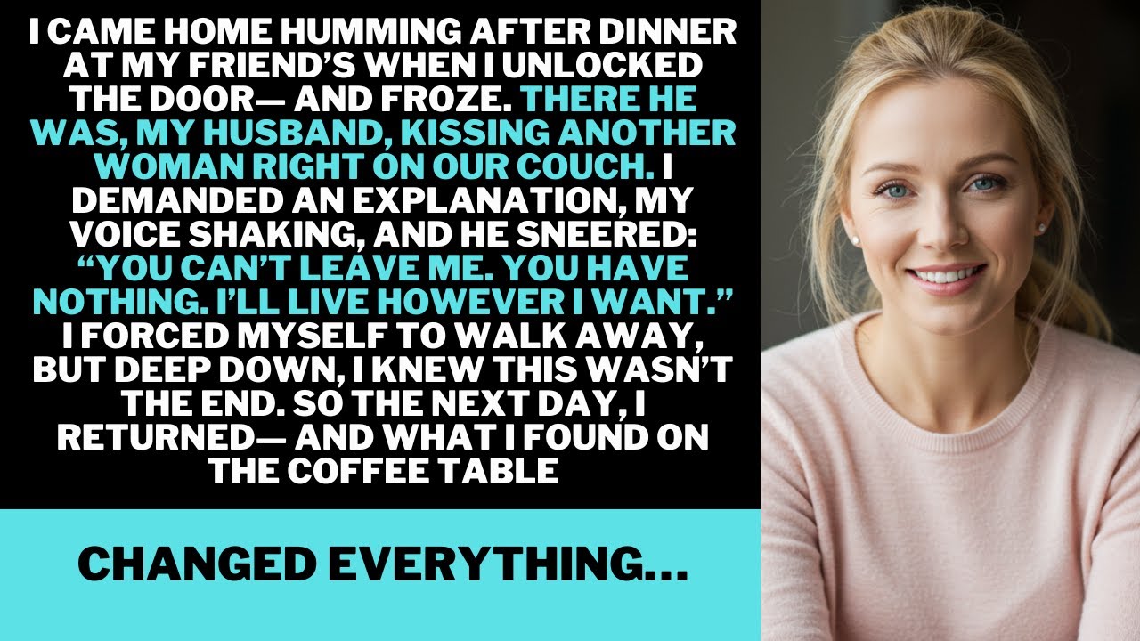 I Caught My Husband Kissing Another Woman—But What I Found the Next Day Shocked Everyone Forever