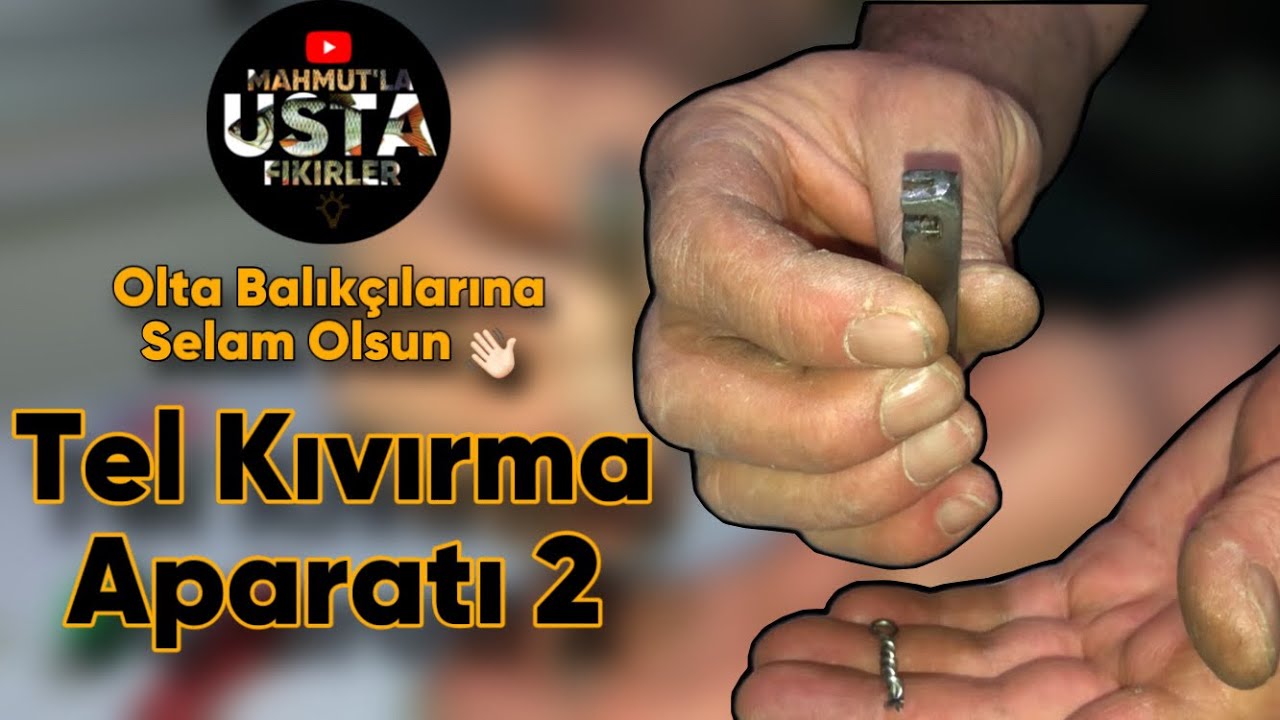 Tel Kıvırma Aparatı 2 | Kendin yap