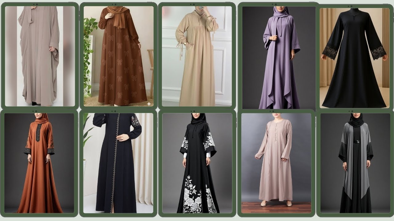 Latest Abaya Designs 2026 😍 | Elegant & Modern Abaya Collection | Beautiful Burkha Designs 