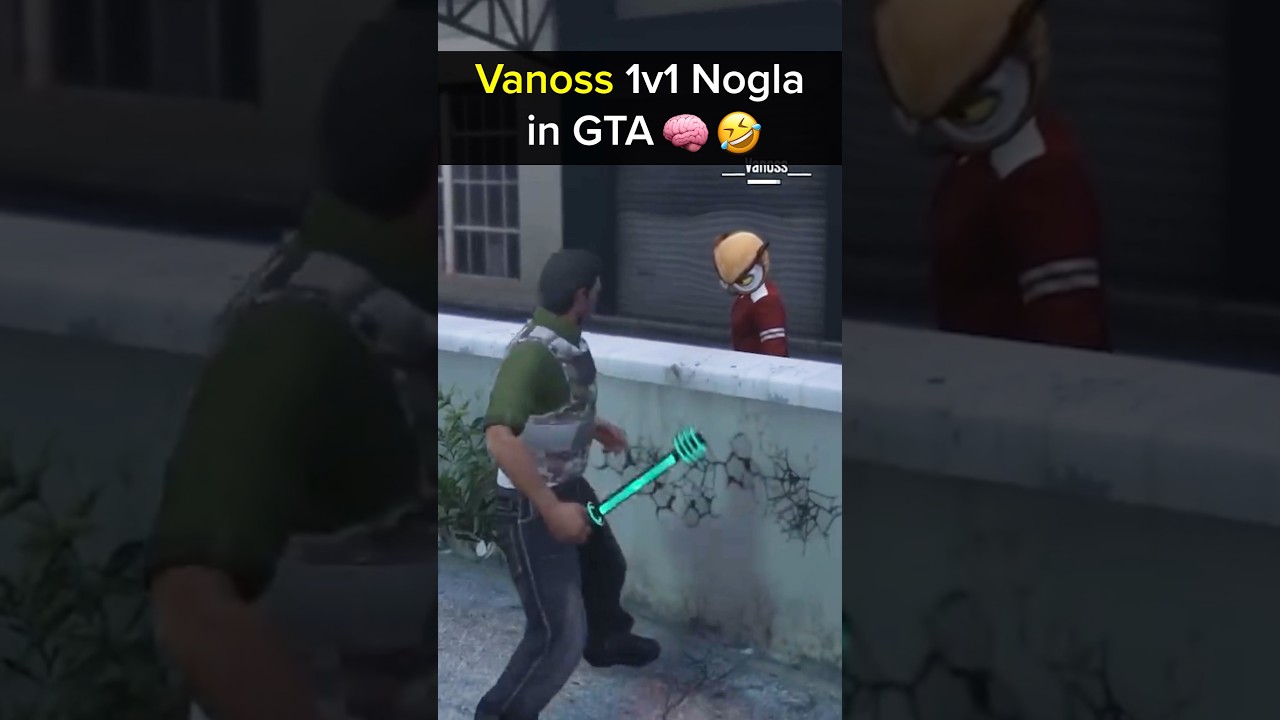 Ваносс и Ногла 1 на 1 в GTA 😱😭