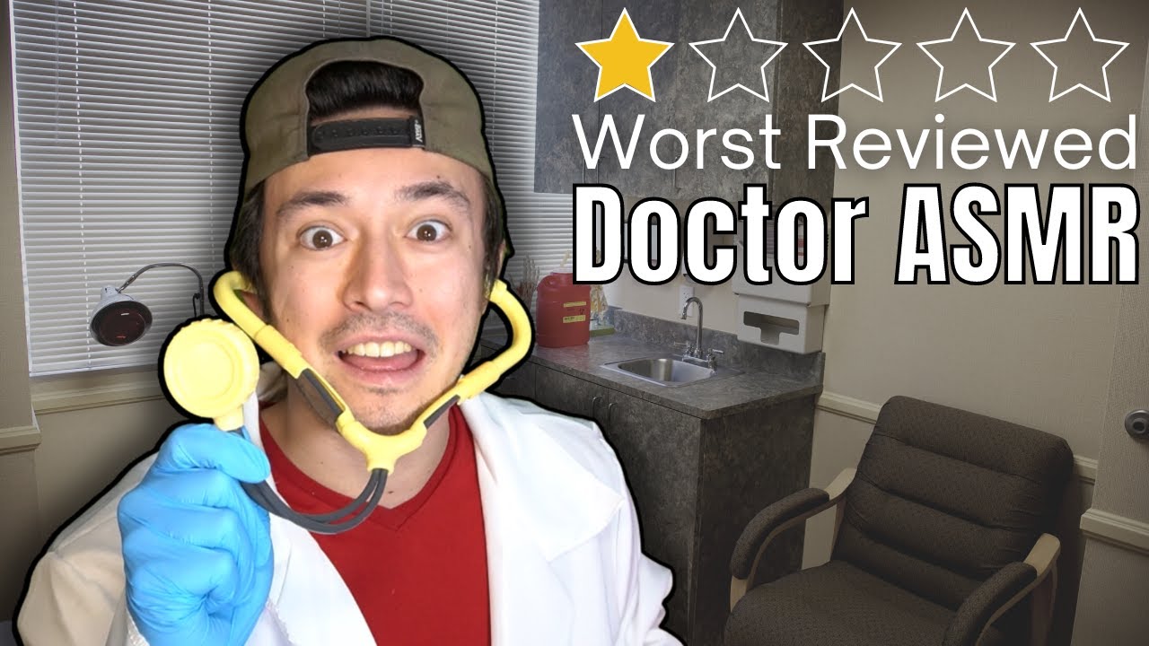 ХУДШИЙ обзор ASMR Doctor || Быстрая ASMR-ролевая игра