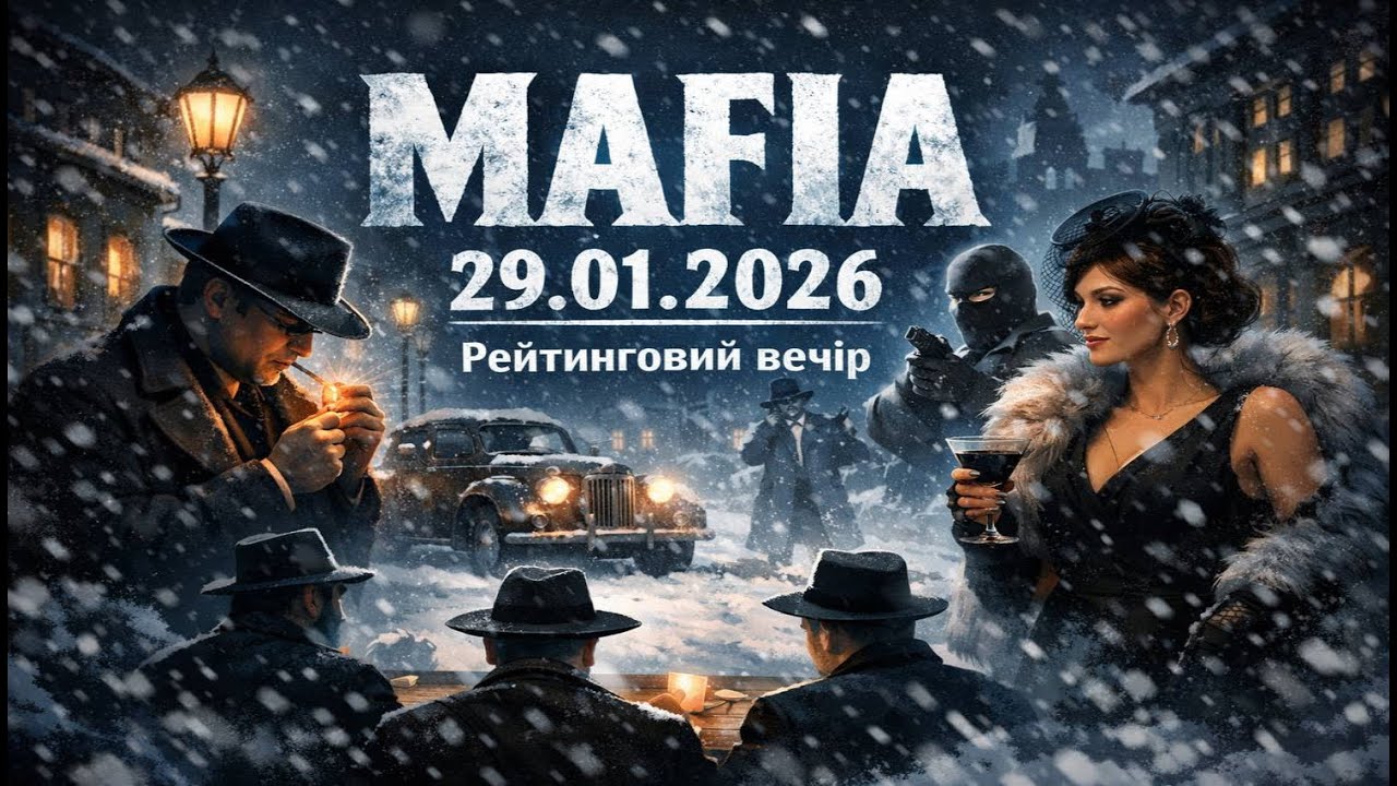 Мафія Одеса. Рейтинговий вечір. Primus Mafia Club 29.01.26