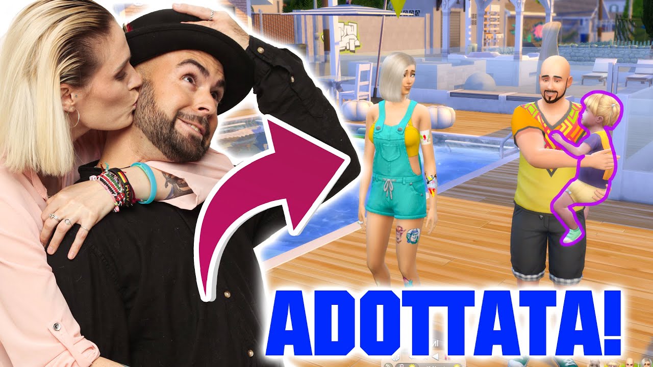 TheSims4: ADOTTIAMO LA NOSTRA PRIMA FIGLIA!  👩‍🍼