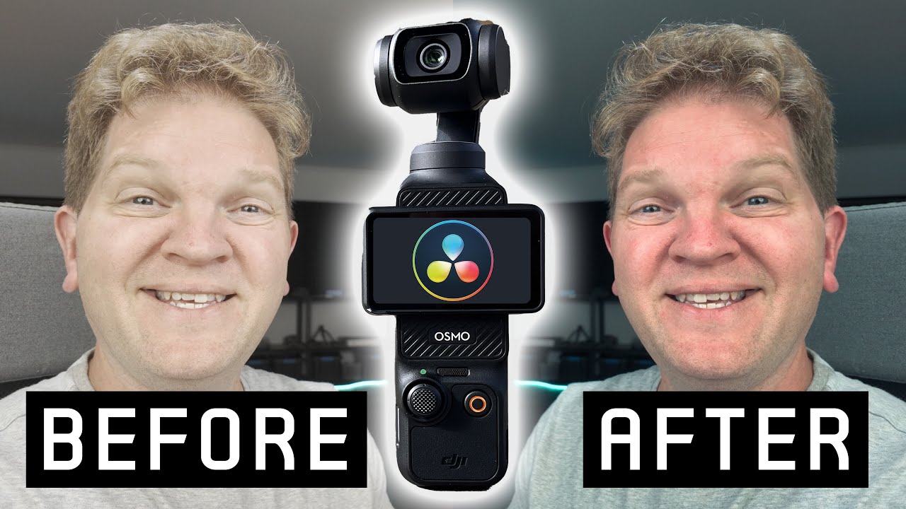 Цветовая гамма Osmo Pocket 3 HLG в DaVinci Resolve