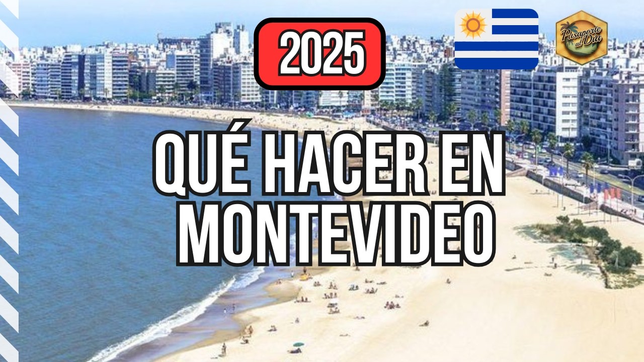🇺🇾 Qué hacer en Montevideo en 2 días ✅ Fin de semana en Uruguay [2025] GUÍA COMPLETA 📝