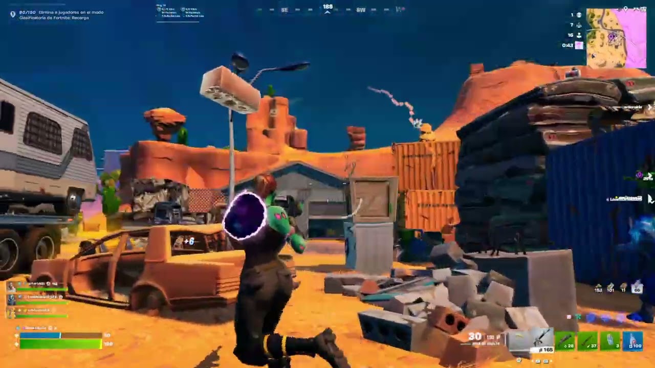 #fortnite  Fortnite Clasificatoria De Recargar en escuadron Randon
