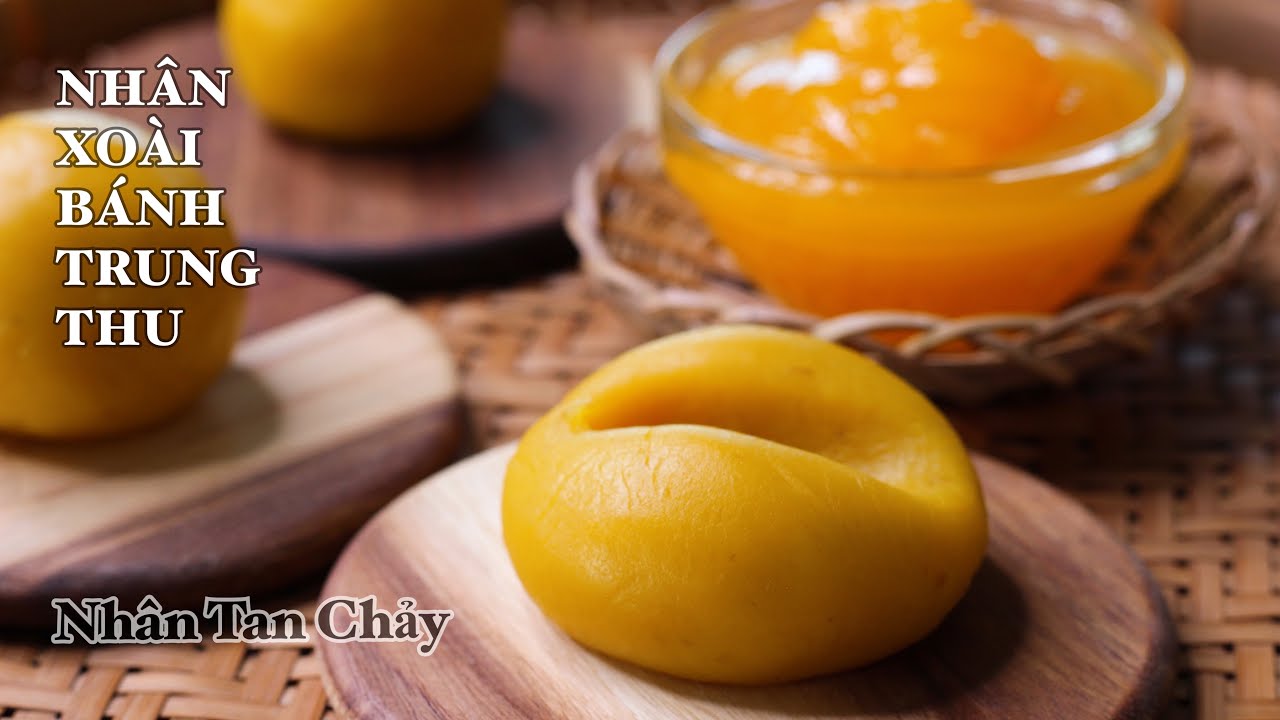 Nhân Xoài Tươi - Tan Chảy Chua Chua Ngọt Ngọt Cho Các Loại Bánh Mùa Trung Thu