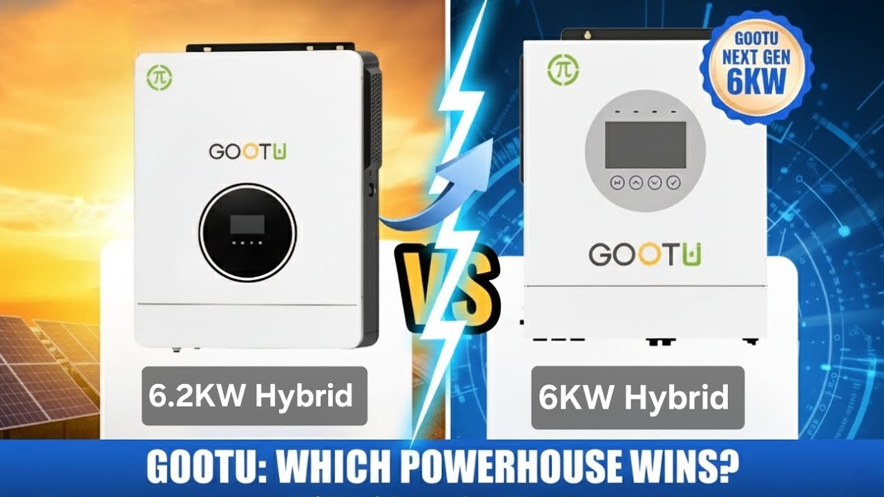 Gootu 6.2KW v/s 6KW new Model 🔥 | Which one is Better ? 🤔 | 📞6260862296 | #gootu #gootuinverter 