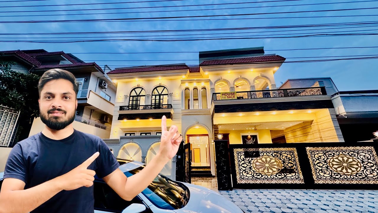 1 Kanal Most Beautiful House For Sale In Soan Garden Islamabad