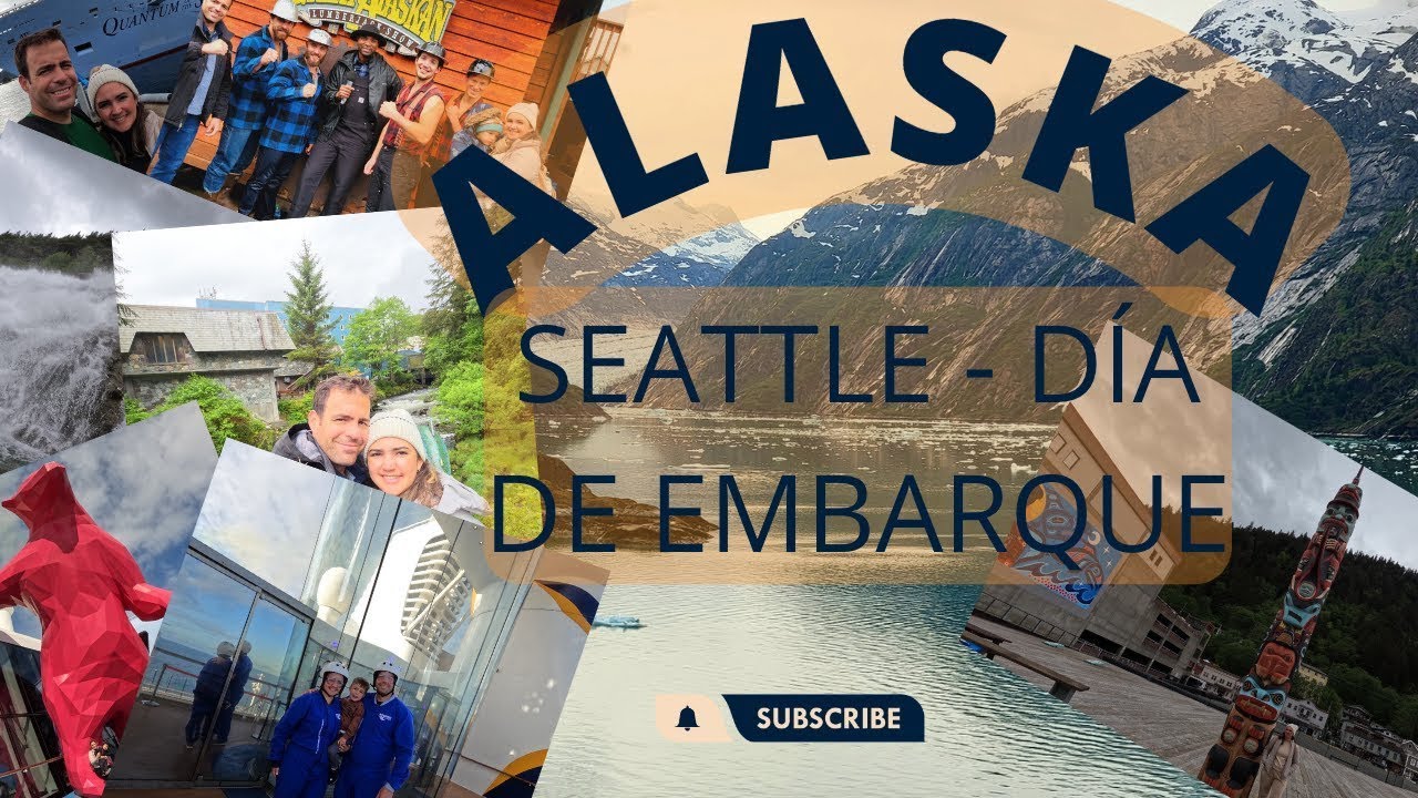 7 Noches Quantum of the Seas Royal Caribbean crucero a Alaska | Seattle Great Wheel | Public Market