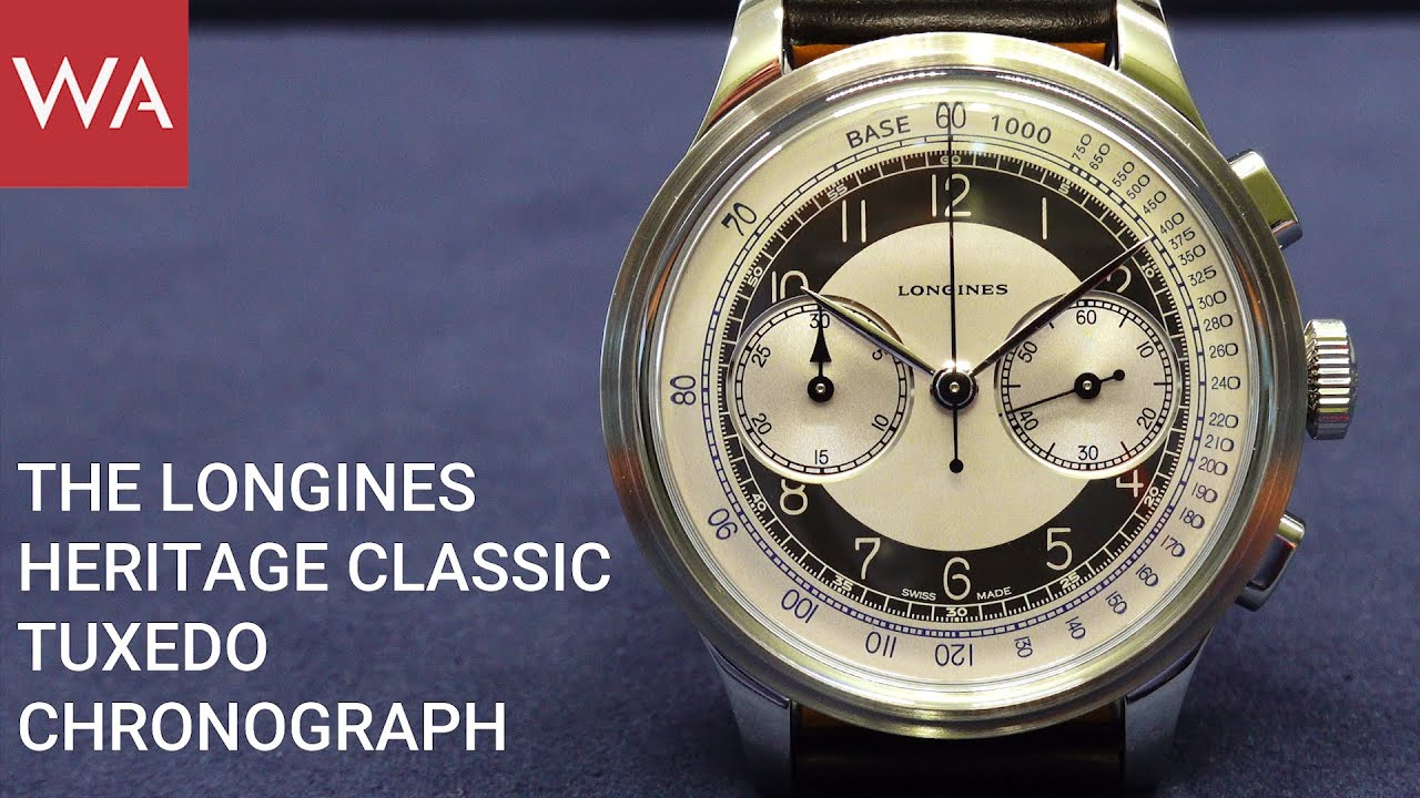 Hands-on: LONGINES Heritage Classic - Tuxedo - Chronograph. Let's dance & celebrate.