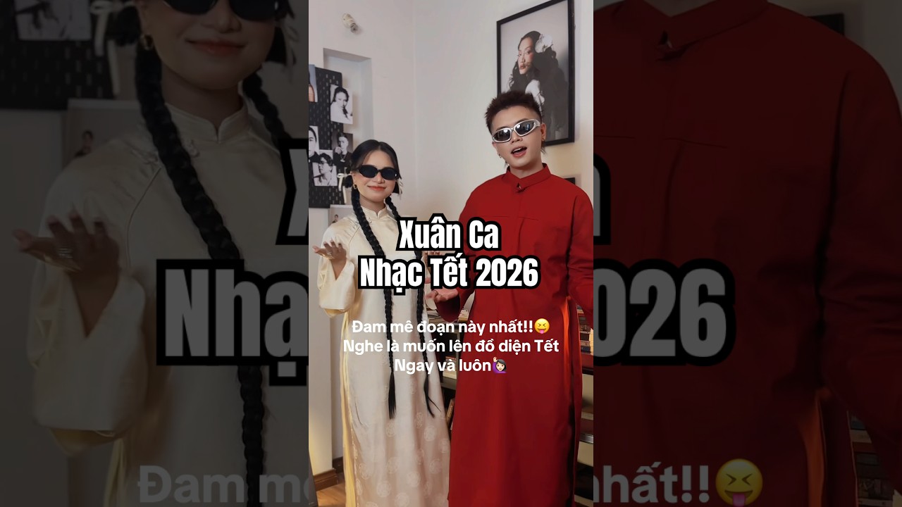 Xu&acirc;n Ca &ndash; Kim Chi Sun x CHARLES. x CHICHA22 | Nhạc Tết 2026 🎉🌸  #Xu&acirc;nCa #tết #tet2026  #shorts