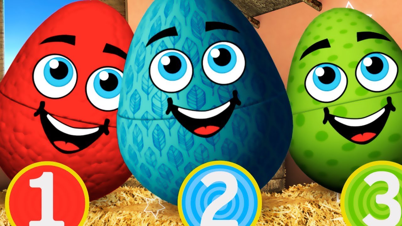 Learn Colors with Surprise Eggs - Zenon the Farmer | Let's Play Kingdom