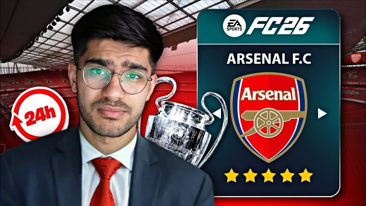 Not Sleeping Until ARSENAL WINS CHAMPIONS LEAGUE