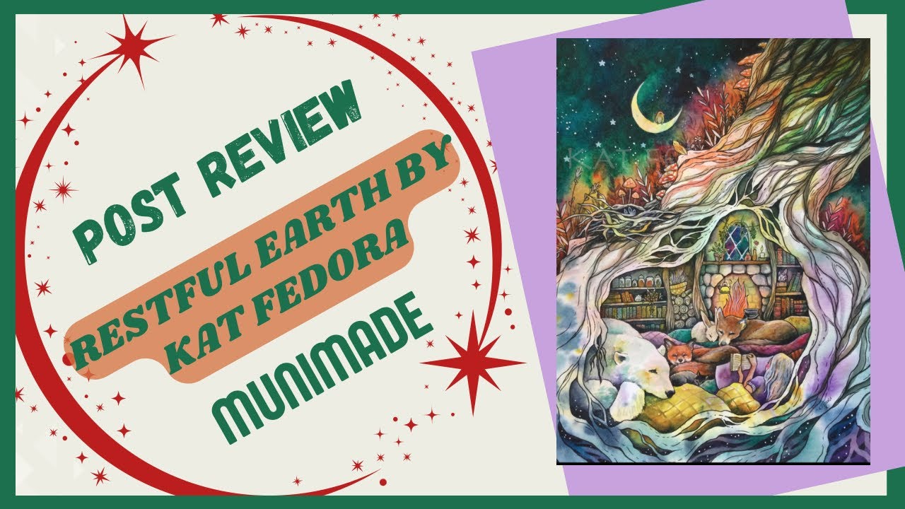 Обзор/завершение работы Restful Earth от Kat Fedora и Munimade
