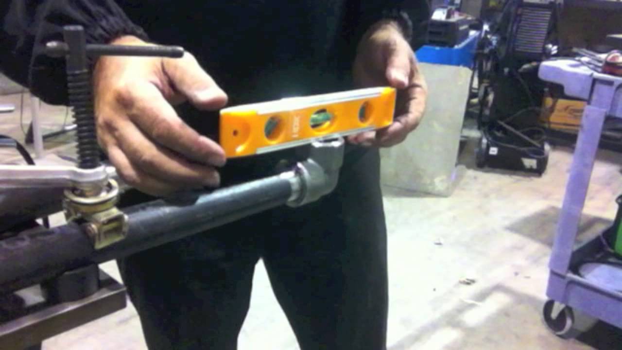 Tig Welding a Chin Up bar using Socket Welds