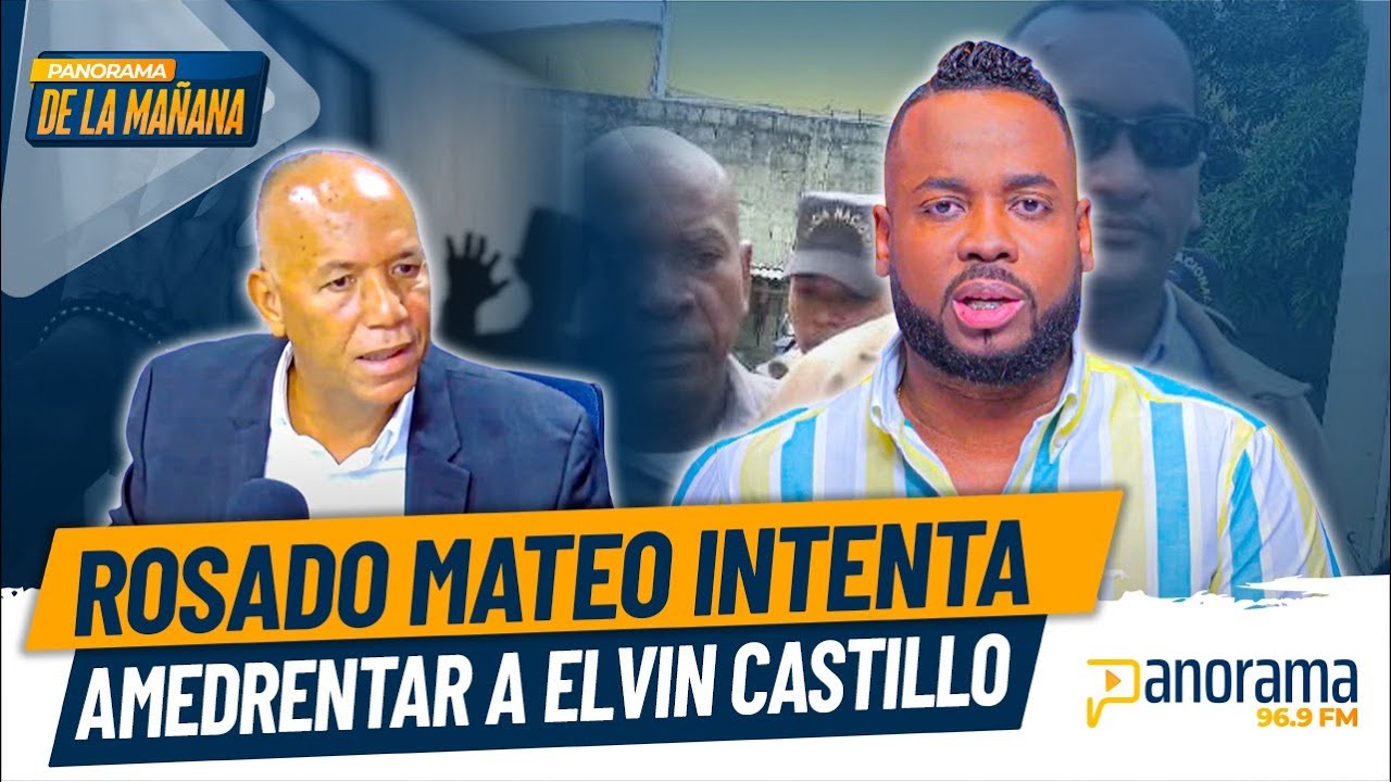 Elvin Castillo le responde a Rosado Mateo: 