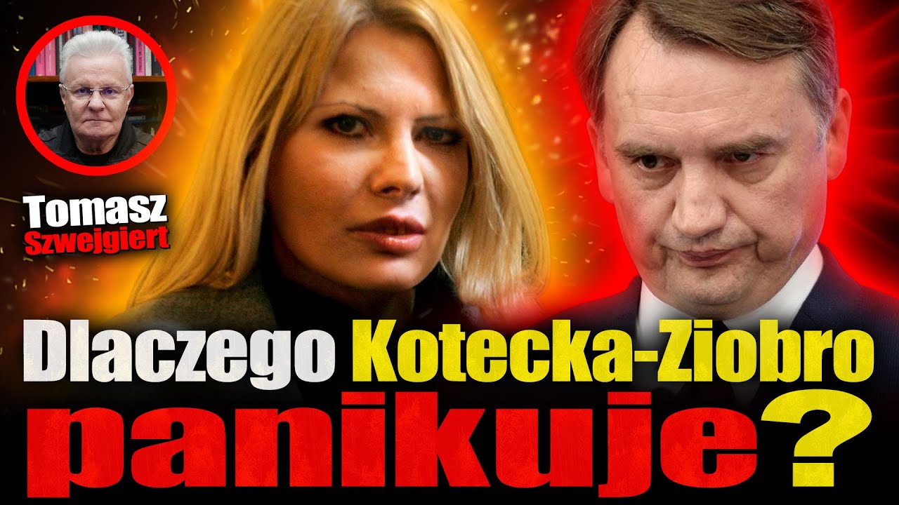 Dlaczego Kotecka-Ziobro panikuje? Czego boi się żona byłego ministra sprawiedliwości PiS?Szwejgiert