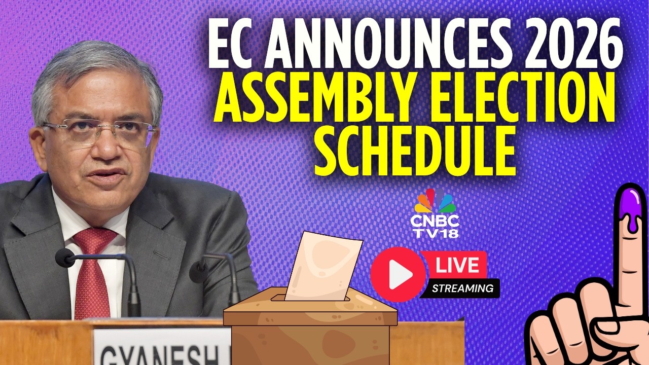 Election Commission Presser LIVE: Date Announcement For Bengal, Tamil Nadu & Kerala Polls |N18L