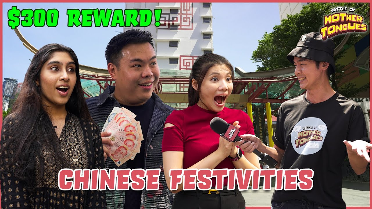 Ep4 We Tested Singaporeans’ MOTHER TONGUES with a $300 Reward!