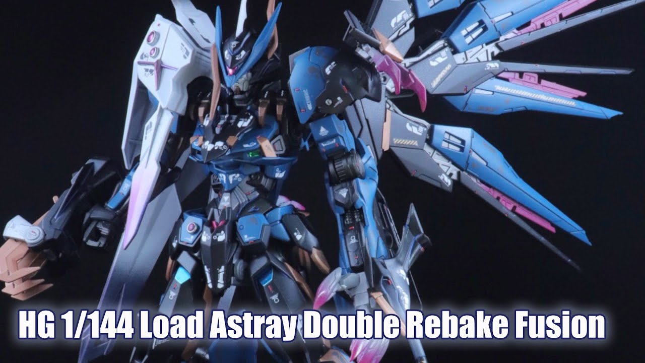 HG 1/144 Load Astray Double Rebake Fusion &mdash; индивидуальная сборка
