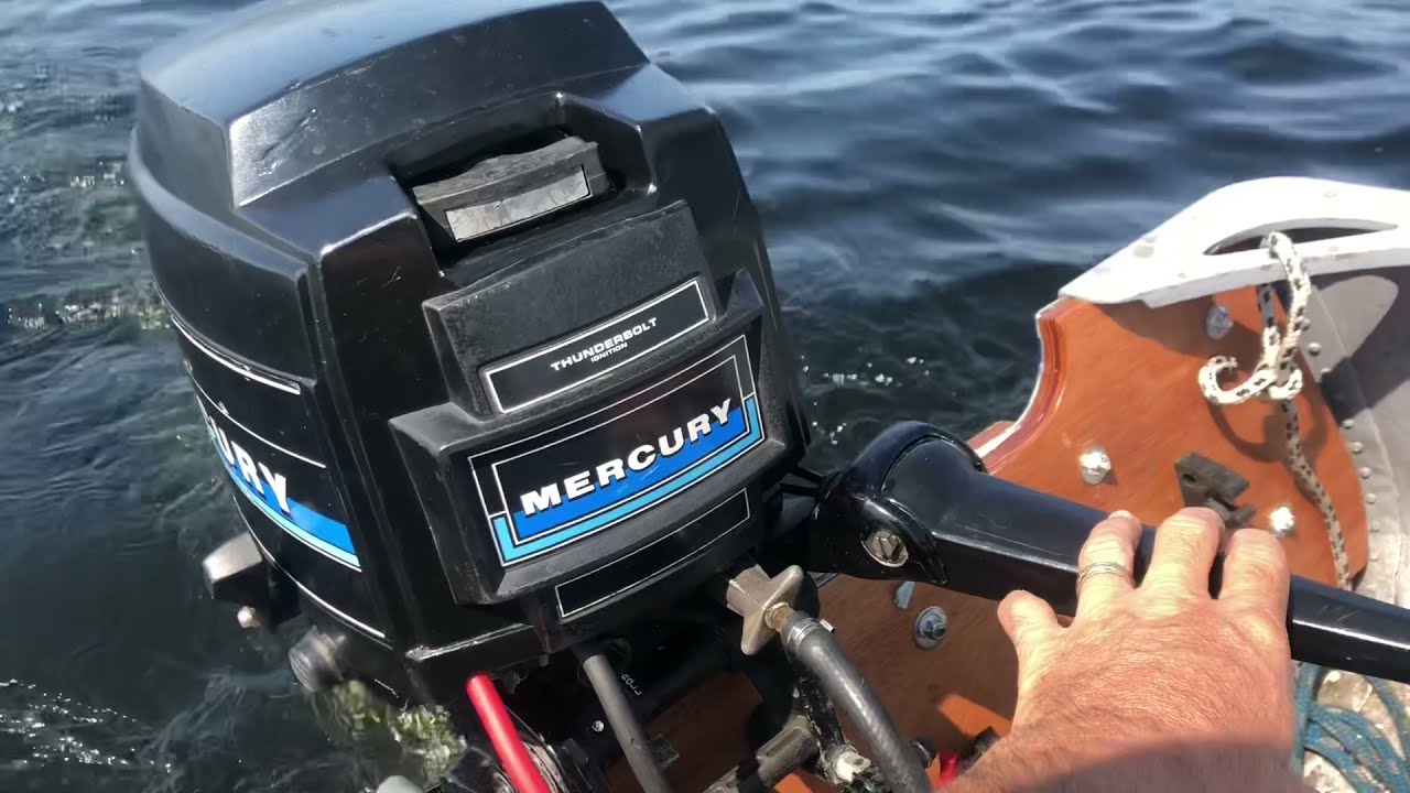 Mercury  9.8 “110 Thunderbolt” 1982 2-stroke test run