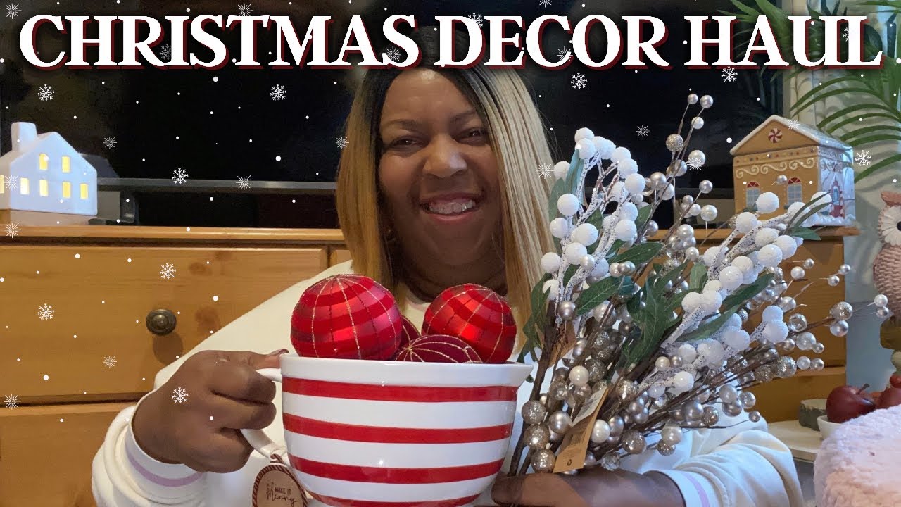 РОЖДЕСТВЕНСКИЙ ДЕКОР | B&M, Primark, Next, M&S и The Range 🎄 Готовимся к Рождеству 2022 года