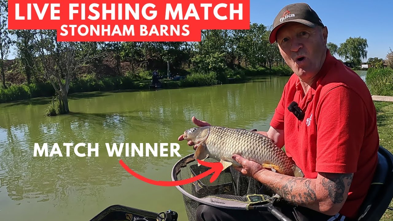 Live Fishing Match Stonham Barns IP14 6AT,  #matchfishinguk